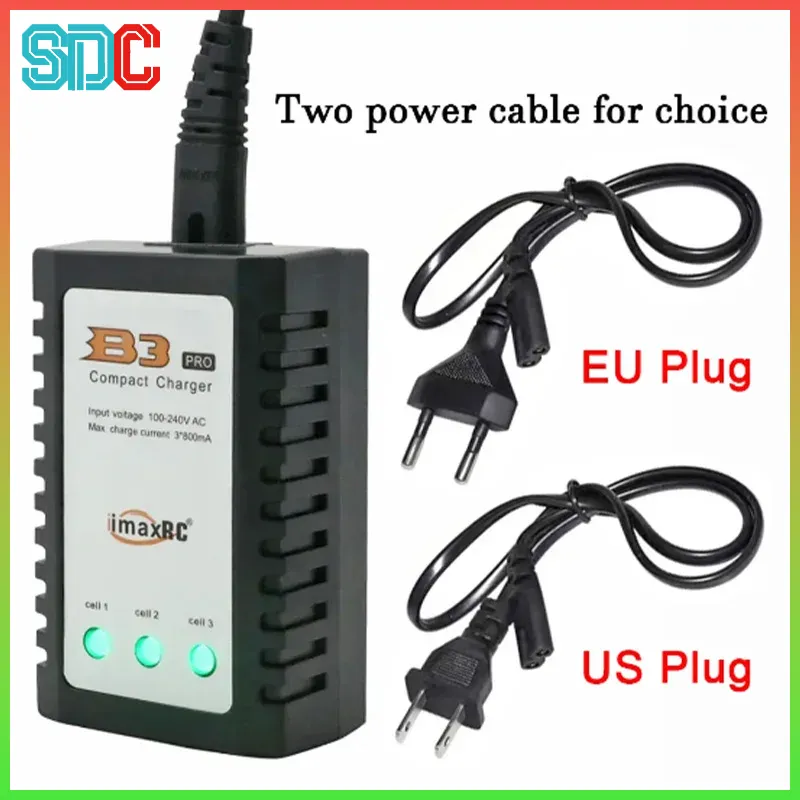 Rc Helicopter Charger - เครื่องชาร์จแบตเตอรี่แบบสมดุล B3 สำหรับแบตเตอรี่ B3pro Compact 2S