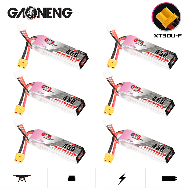 Rc Helicopter Parts - GNB LiPo แบตเตอรี่ HV 2S 7.6V