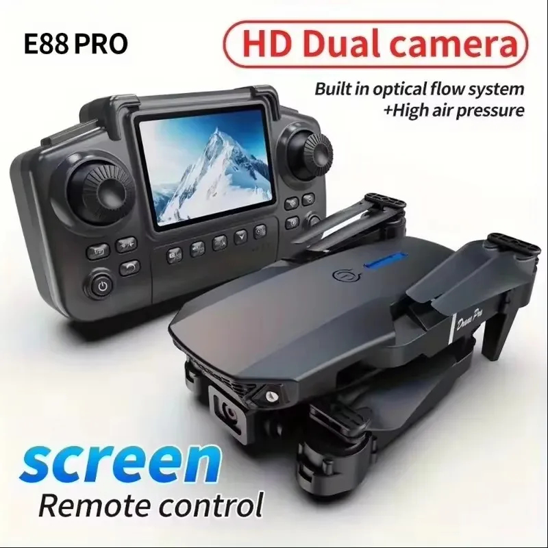 Eachine Drone E58 - โดรนควบคุมผ่านแอร์สกรีน Kid Professional E88 พร้อมกล้อง HD