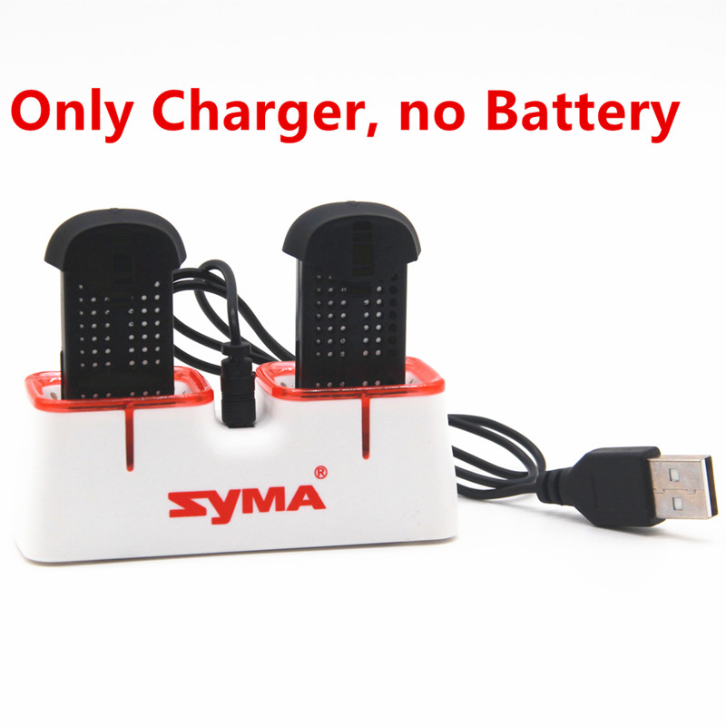 Rc Helicopter Charger - เครื่องชาร์จ USB แบบเร็วคู่สำหรับแบตเตอรี่โดรน Syma X22 X22W