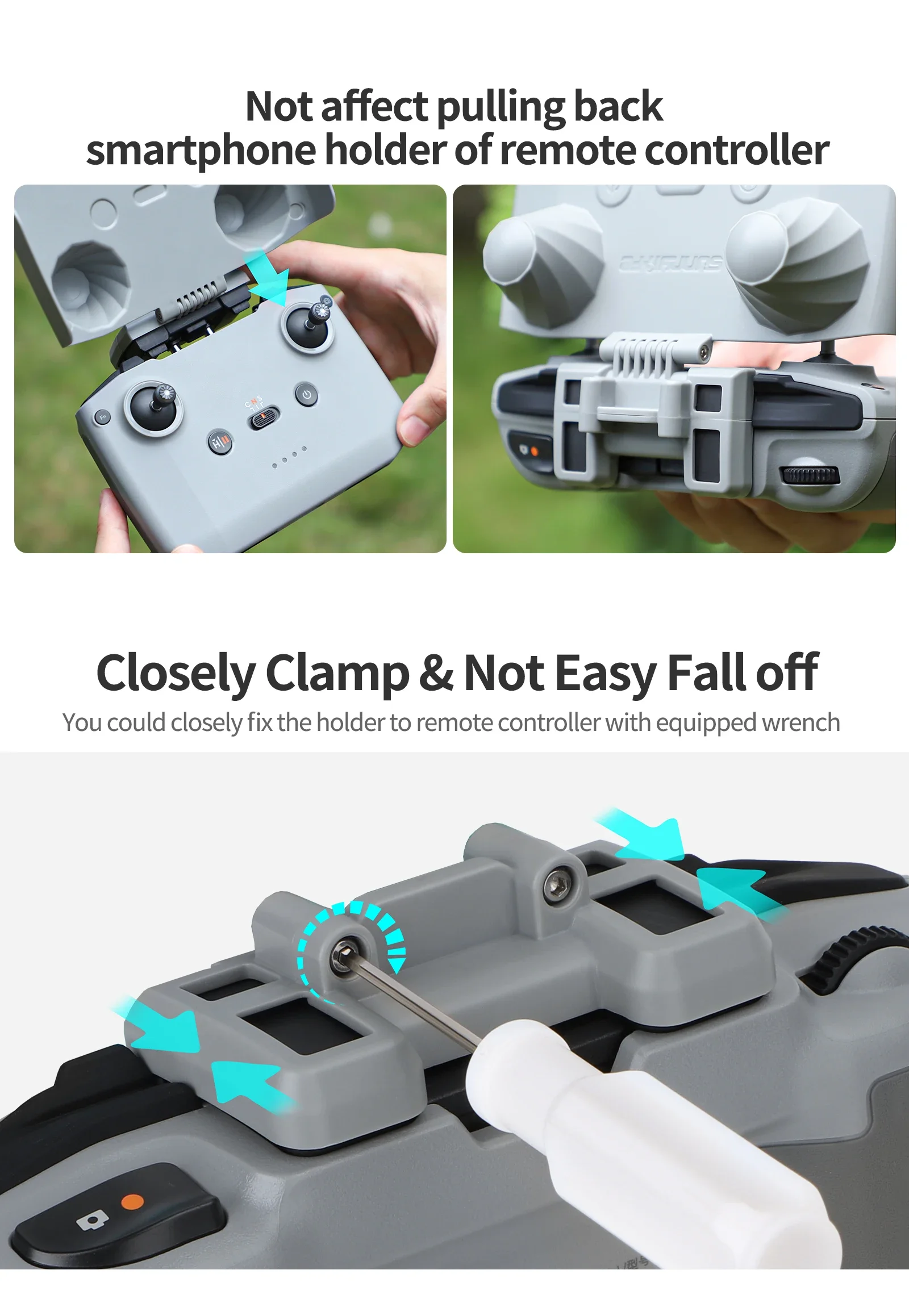 ฝาครอบป้องกันคอนโทรลเลอร์ 2 in - Dji Drone Air 3 บทวิจารณ์และราคา