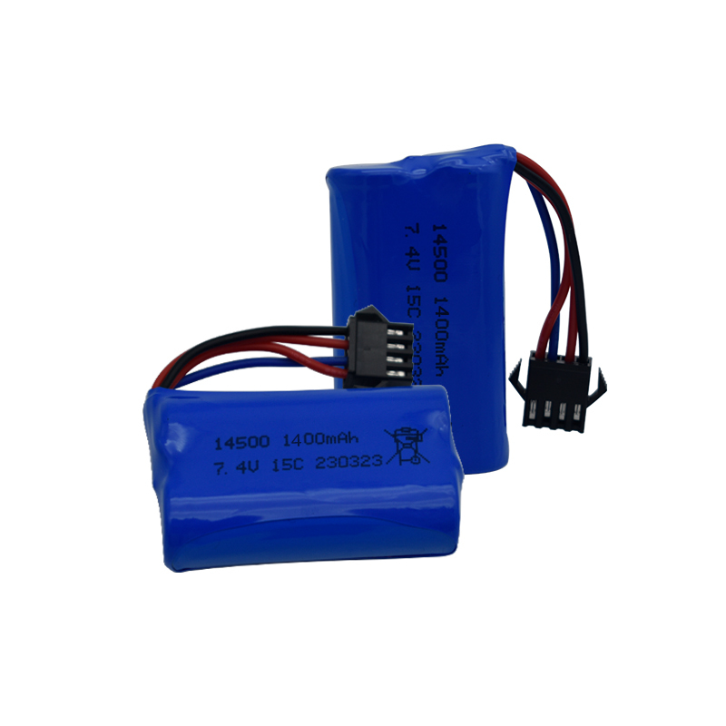 7.4V 1400mAh 14500 แบตเตอรี่ลิ - Rc Helicopter Charger บทวิจารณ์และราคา