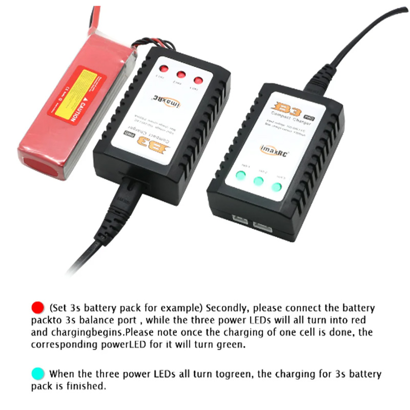 เครื่องชาร์จแบตเตอรี่แบบสมดุล  - Rc Helicopter Charger บทวิจารณ์และราคา