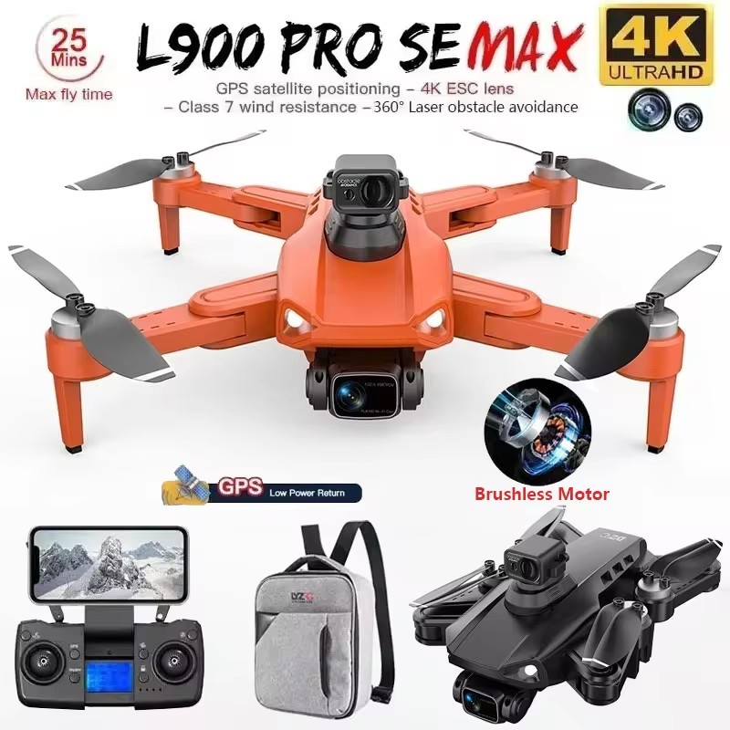 LYZRC L900 Pro SE MAX Drone 4K - Jjrc Drone X12 บทวิจารณ์และราคา