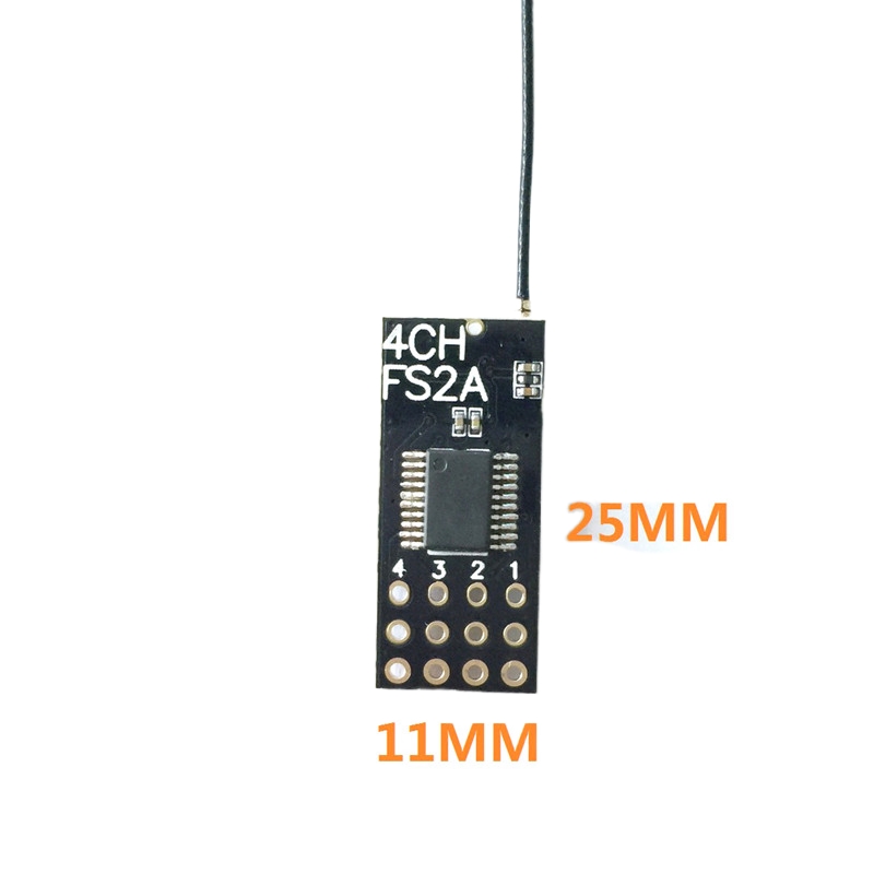 ฟลายสกาย FS2A มินิรีซีฟเวอร์ 4 - Rc Helicopter Mini บทวิจารณ์และราคา