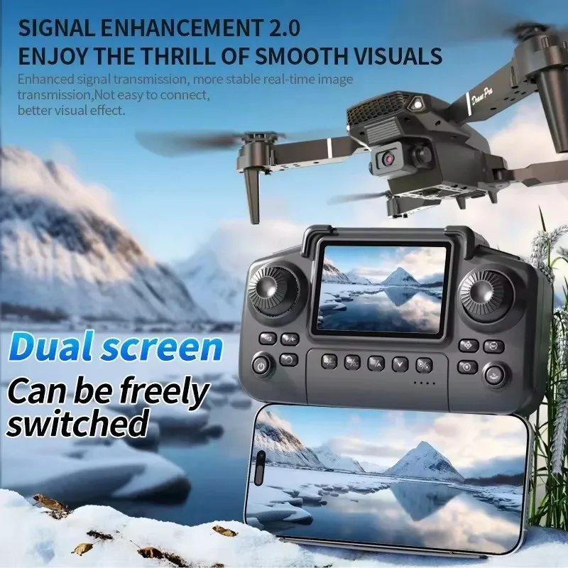 โดรนควบคุมผ่านแอร์สกรีน Kid Pr - Eachine Drone E58 บทวิจารณ์และราคา