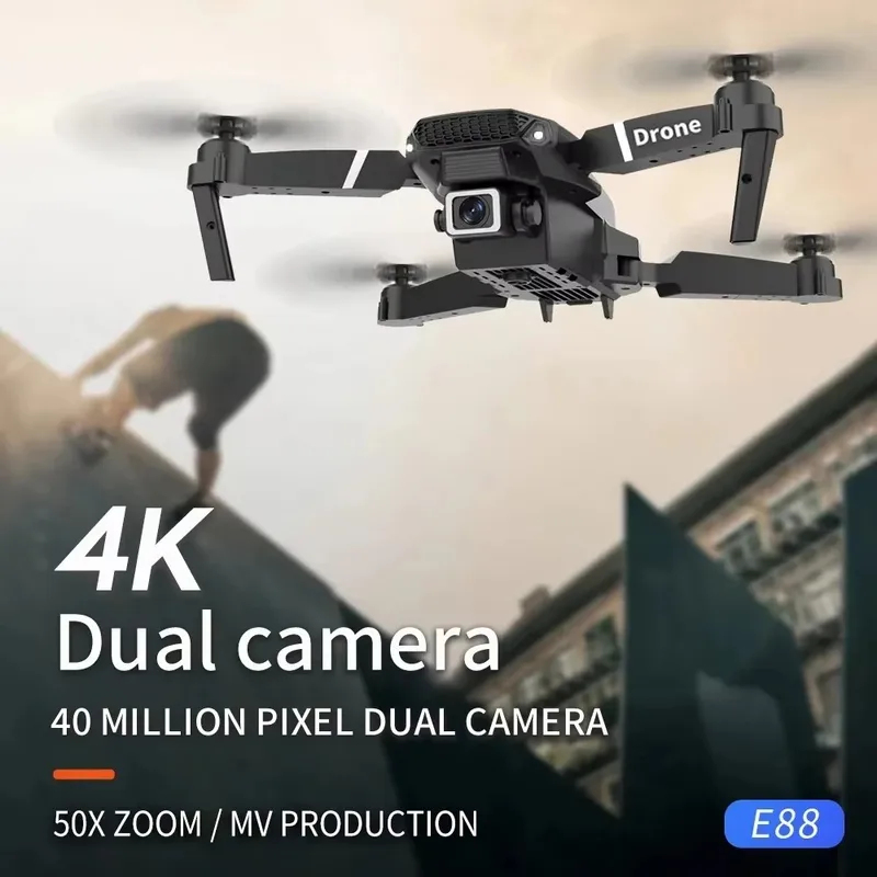 โดรนควบคุมผ่านแอร์สกรีน Kid Pr - Eachine Drone E58 บทวิจารณ์และราคา