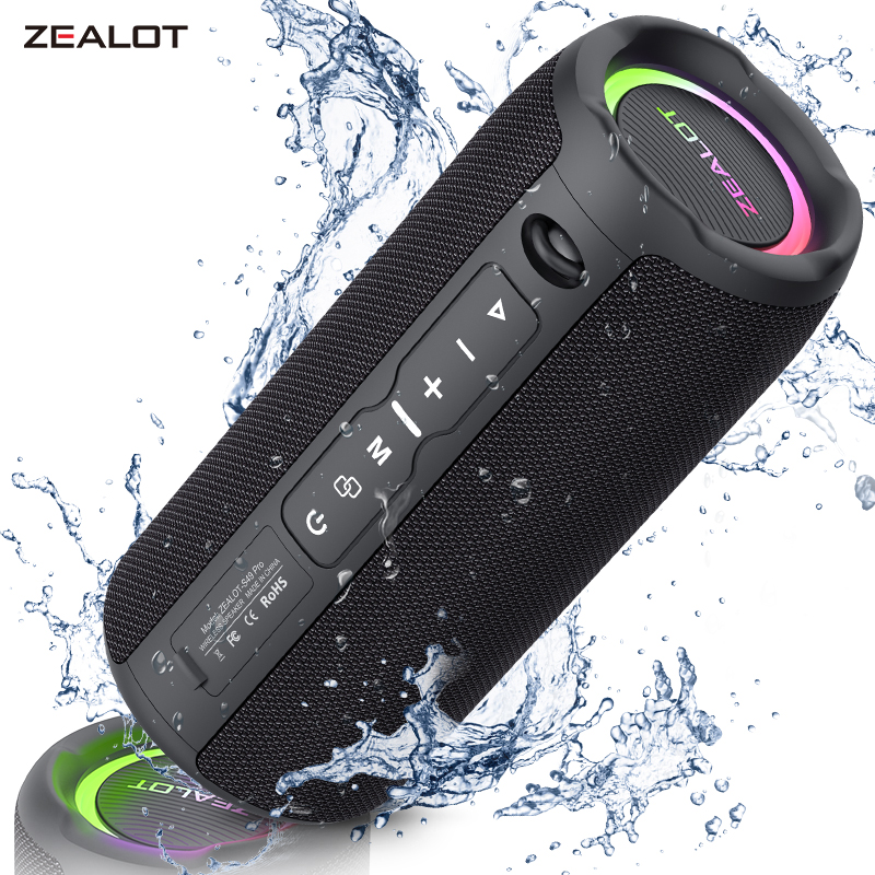 Zealot ลำโพงบลูทูธแบบพกพา S49P - Holy Stone Drone Hs175 บทวิจารณ์และราคา