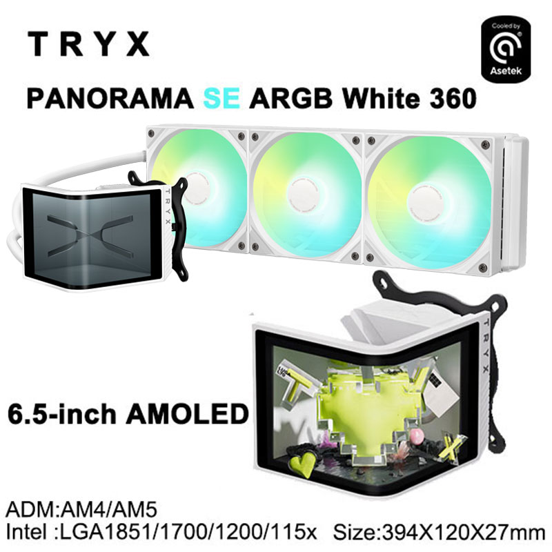 TRYX PANORAMA SE 360 ARGB CPU  - Holy Stone Drone Hs720 บทวิจารณ์และราคา